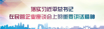 落实习近平总书记在民营企业座谈会上的重要讲话精神